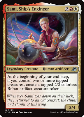 Magic: The Gathering - Sami, Ship's Engineer Foil - Edge of Eternities