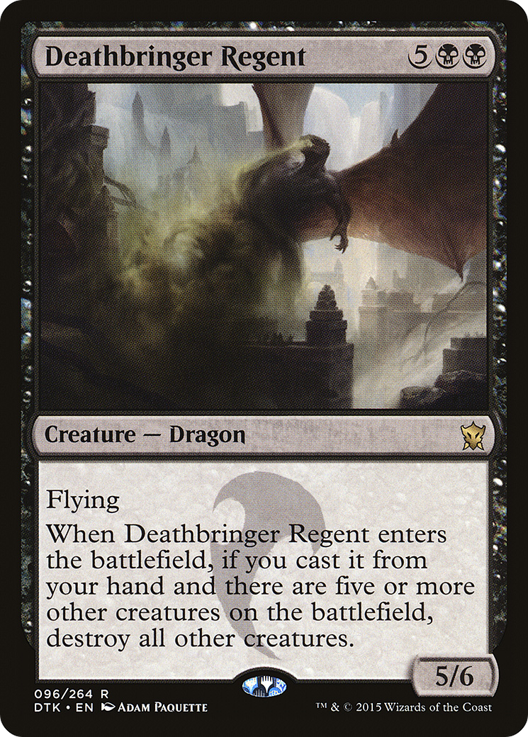 Magic: The Gathering - Deathbringer Regent Foil - Dragons of Tarkir