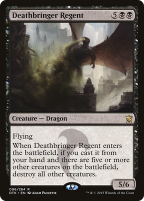 Magic: The Gathering - Deathbringer Regent Foil - Dragons of Tarkir