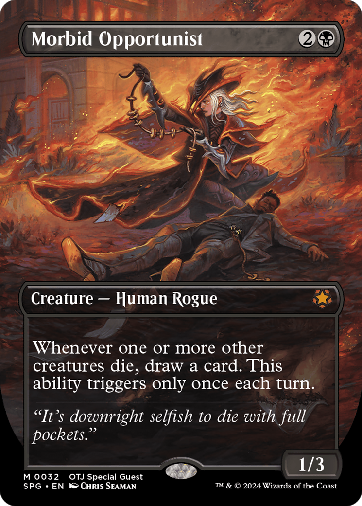 Magic: The Gathering - Morbid Opportunist - Special Guests