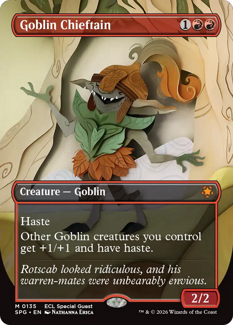 Magic: The Gathering - Goblin Chieftain - Special Guests