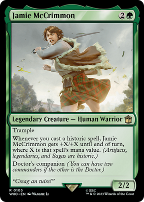 Magic: The Gathering - Jamie McCrimmon - Doctor Who