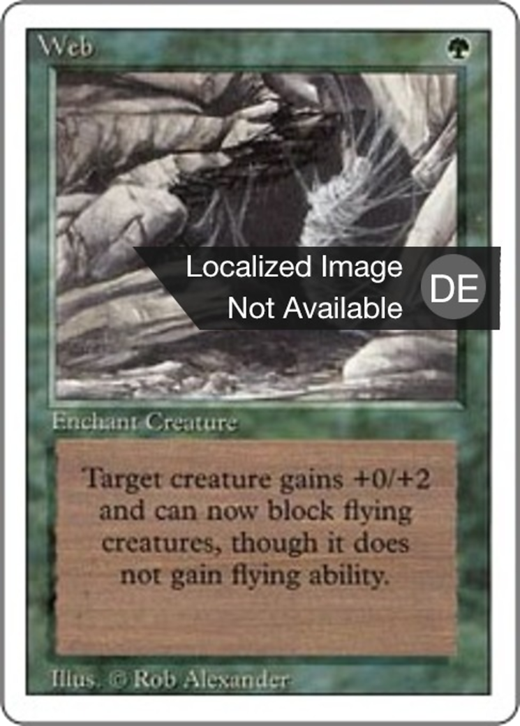 Magic: The Gathering - Spinnennetz - Revised Edition