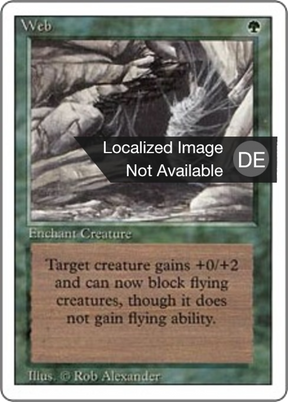 Magic: The Gathering - Spinnennetz - Revised Edition