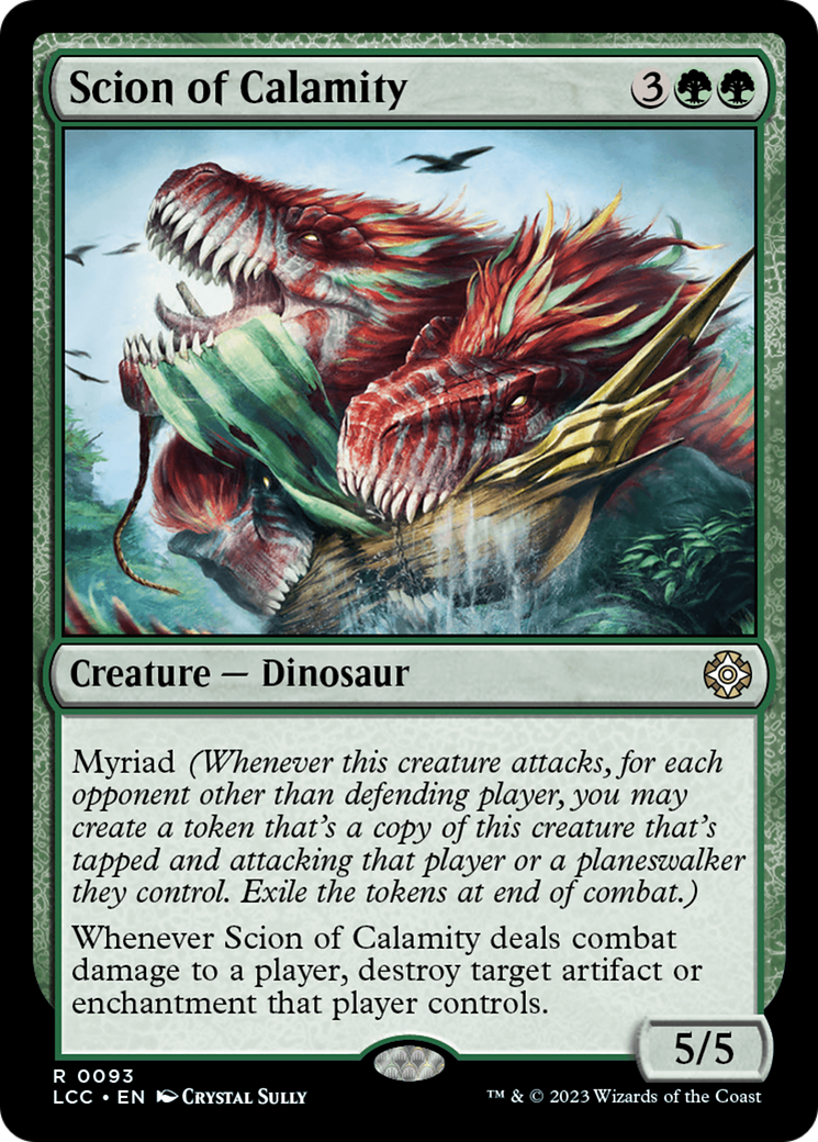 Magic: The Gathering - Scion of Calamity - The Lost Caverns of Ixalan Commander