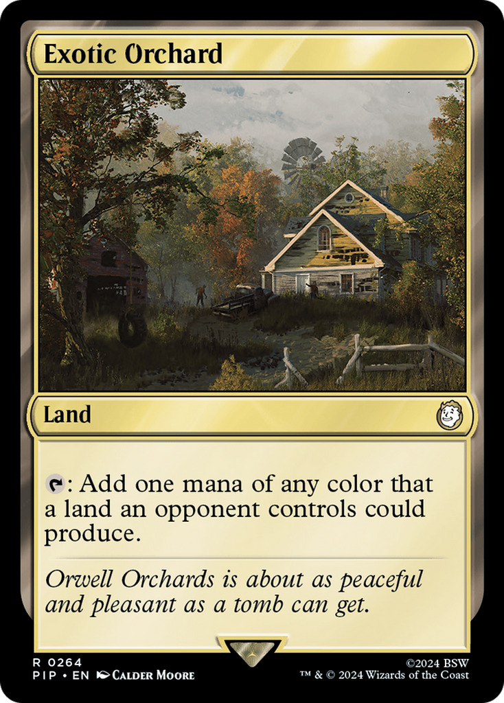 Magic: The Gathering - Exotic Orchard - Fallout