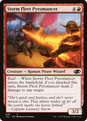 Magic: The Gathering - Storm Fleet Pyromancer - Jumpstart 2022