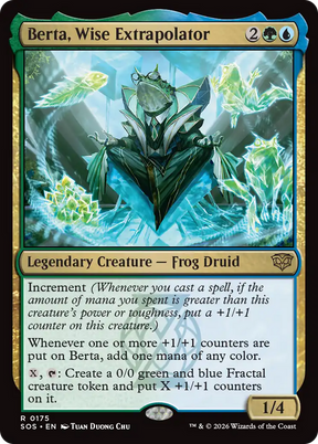 Magic: The Gathering - Berta, Wise Extrapolator - Secrets of Strixhaven