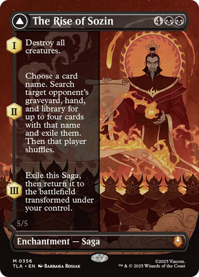 Magic: The Gathering - The Rise of Sozin // Fire Lord Sozin - Avatar: The Last Airbender