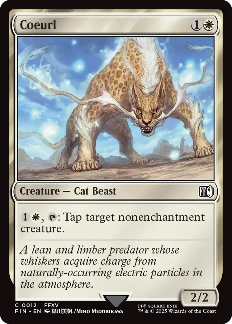 Magic: The Gathering - Coeurl - Final Fantasy