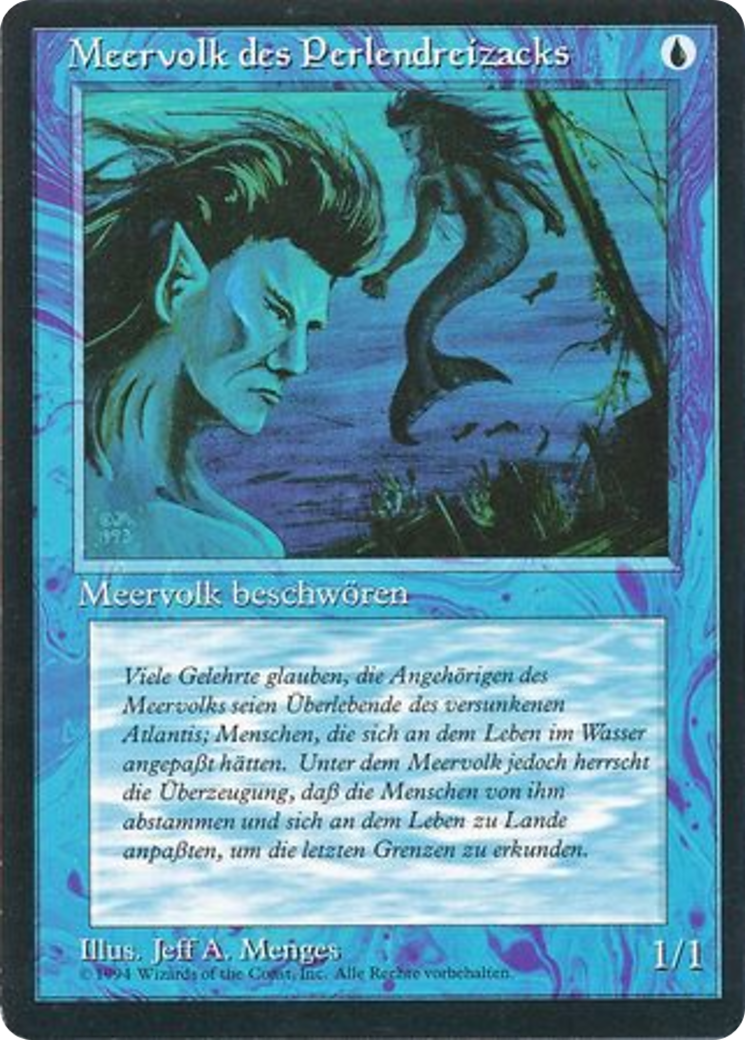 Magic: The Gathering - Meervolk des Perlendreizacks - Foreign Black Border