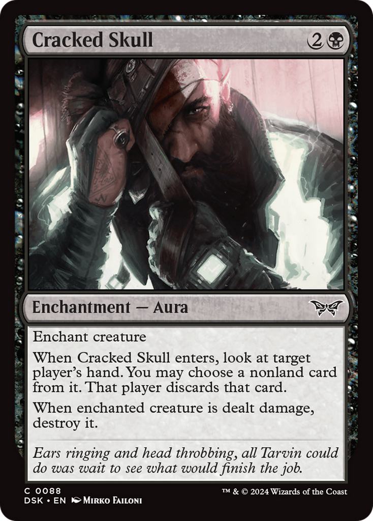 Magic: The Gathering - Cracked Skull - Duskmourn: House of Horror