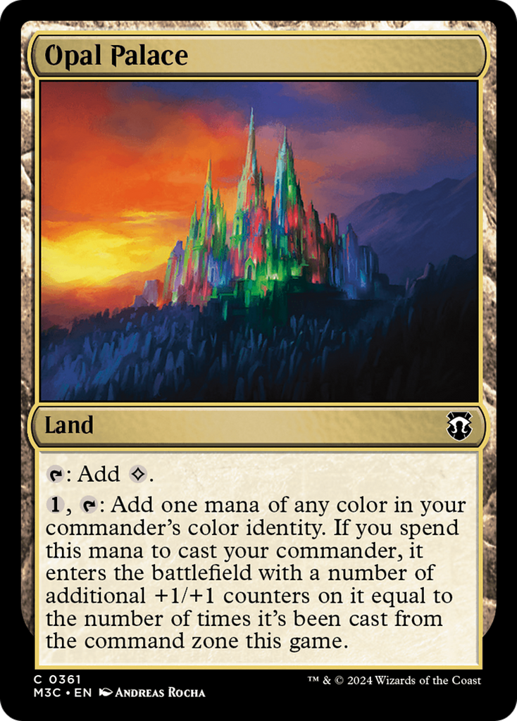 Magic: The Gathering - Opal Palace - Modern Horizons 3 Commander