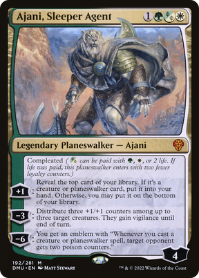 Magic: The Gathering - Ajani, Sleeper Agent Foil - Dominaria United