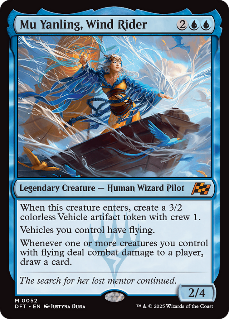 Magic: The Gathering - Mu Yanling, Wind Rider - Aetherdrift