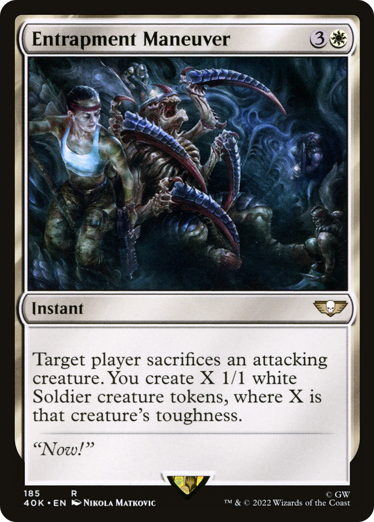 Magic: The Gathering - Entrapment Maneuver - Warhammer 40000 Commander