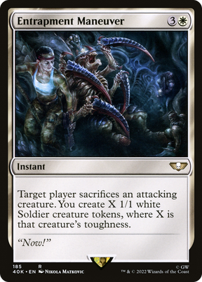Magic: The Gathering - Entrapment Maneuver - Warhammer 40000 Commander