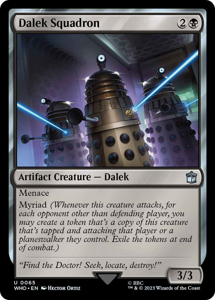 Magic: The Gathering - Dalek Squadron - Doctor Who