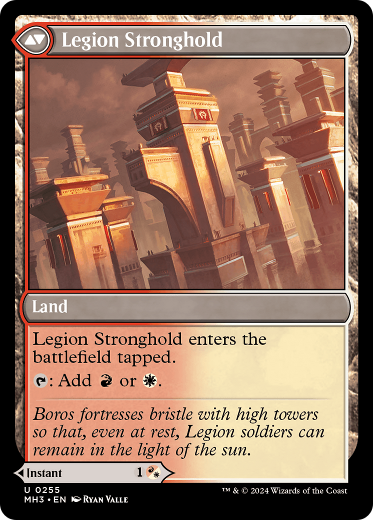 Magic: The Gathering - Legion Leadership // Legion Stronghold Foil - Modern Horizons 3