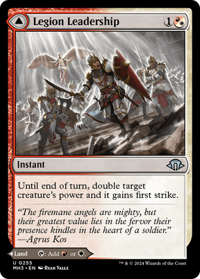 Magic: The Gathering - Legion Leadership // Legion Stronghold Foil - Modern Horizons 3