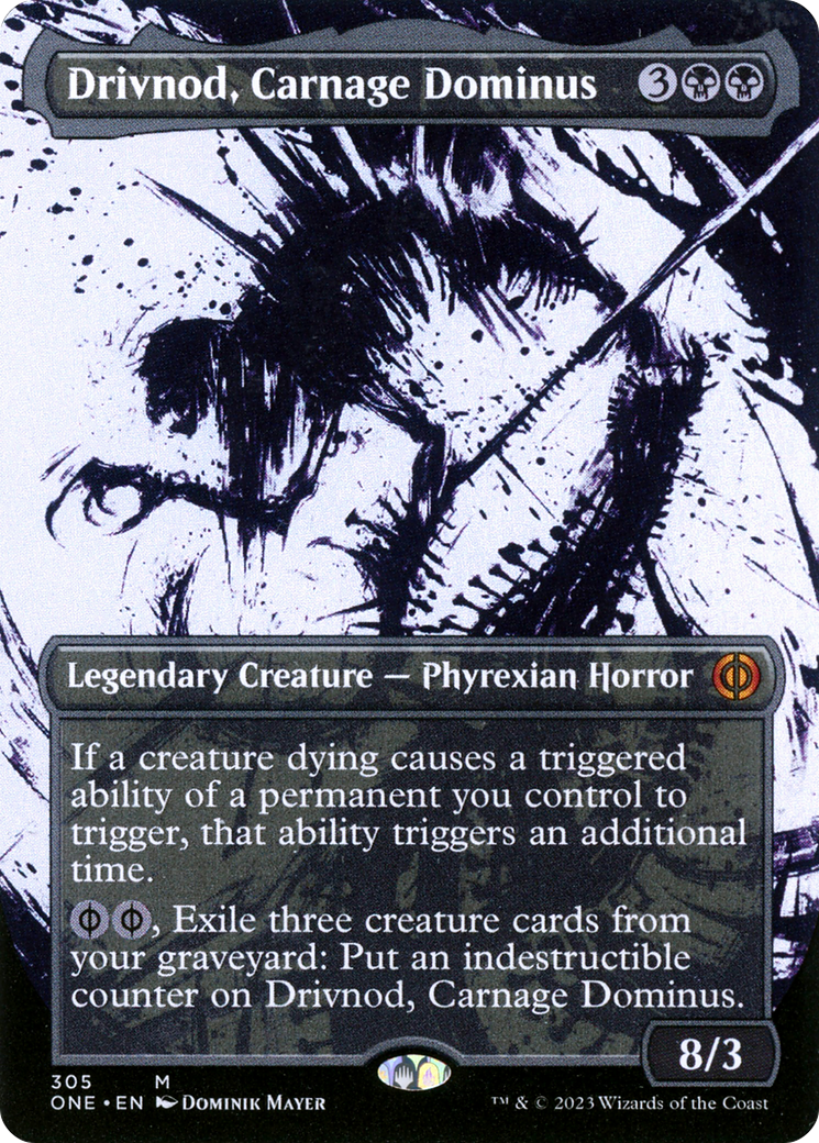 Magic: The Gathering - Drivnod, Carnage Dominus Foil - Phyrexia: All Will Be One