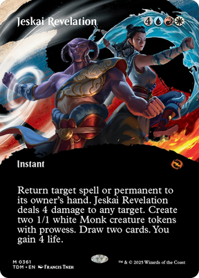 Magic: The Gathering - Jeskai Revelation - Tarkir: Dragonstorm