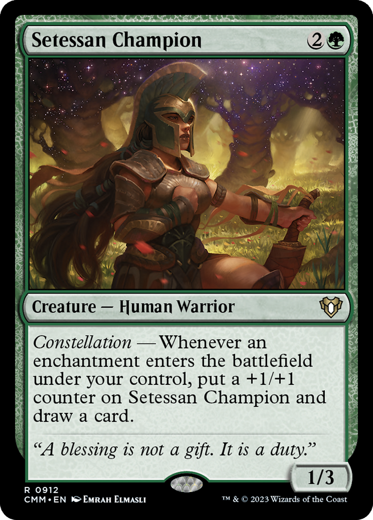 Magic: The Gathering - Setessan Champion - Commander Masters