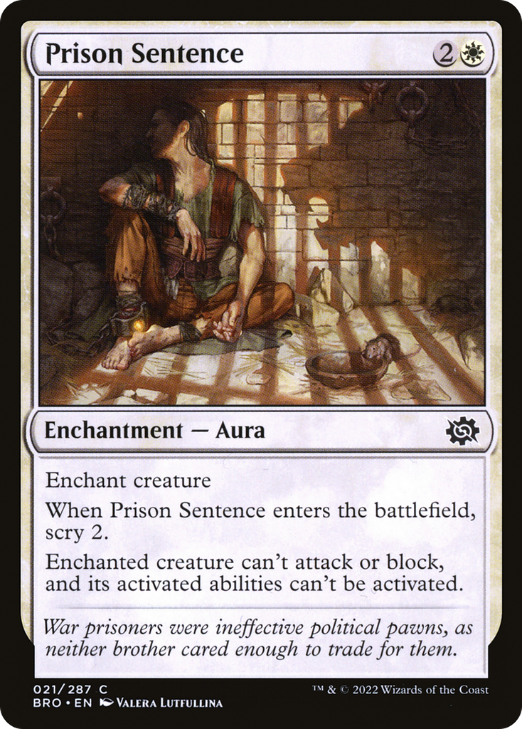 Magic: The Gathering - Prison Sentence - The Brothers' War