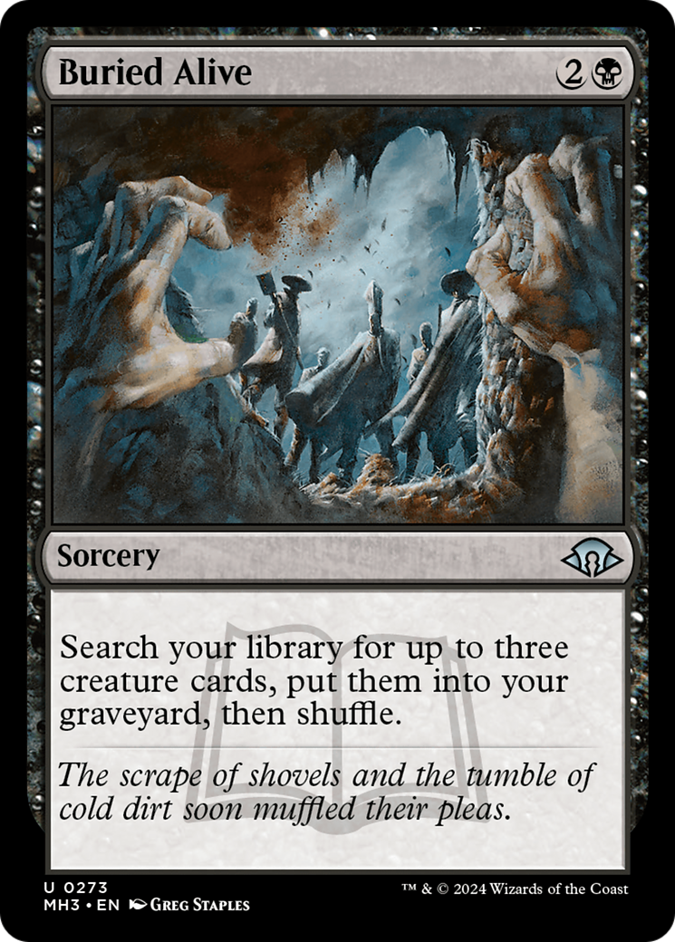 Magic: The Gathering - Buried Alive Foil - Modern Horizons 3