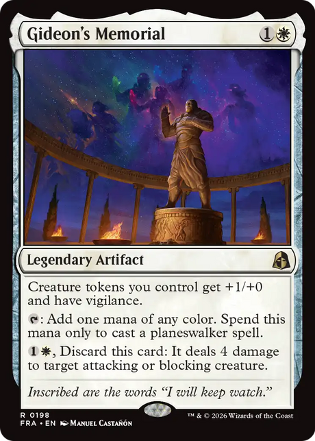 Magic: The Gathering - Gideon's Memorial - Reality Fracture
