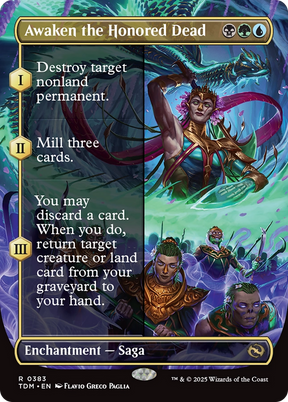 Magic: The Gathering - Awaken the Honored Dead Foil - Tarkir: Dragonstorm