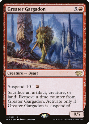 Magic: The Gathering - Greater Gargadon - Double Masters 2022