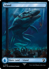 Magic: The Gathering - Island // Island - Jurassic World Collection