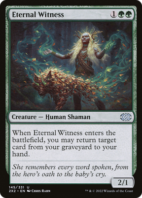 Magic: The Gathering - Eternal Witness - Double Masters 2022