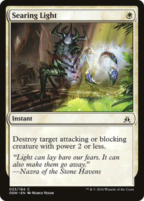 Magic: The Gathering - Searing Light Foil - Oath of the Gatewatch