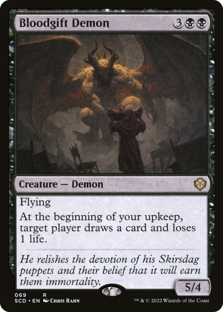 Magic: The Gathering - Bloodgift Demon - Starter Commander Decks