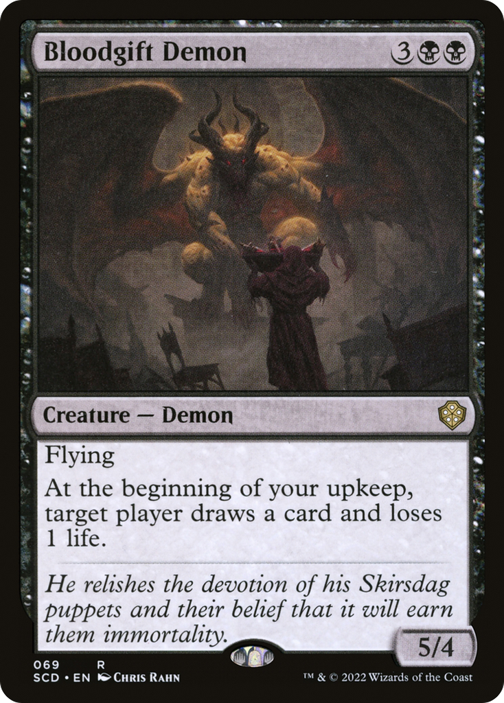 Magic: The Gathering - Bloodgift Demon - Starter Commander Decks