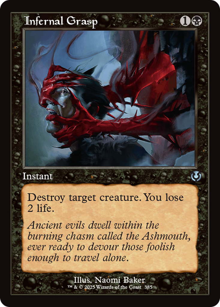 Magic: The Gathering - Infernal Grasp - Innistrad Remastered