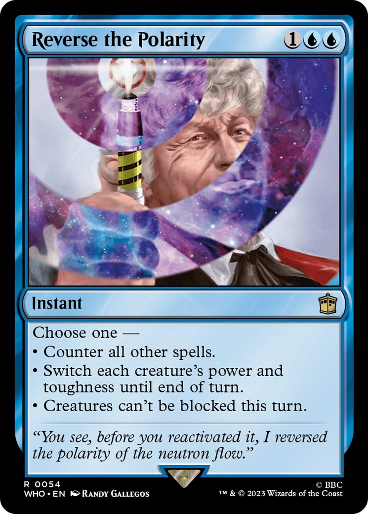 Magic: The Gathering - Reverse the Polarity - Doctor Who