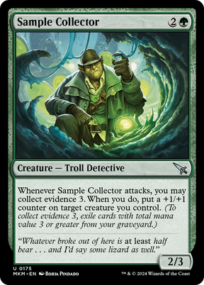 Magic: The Gathering - Sample Collector - Murders at Karlov Manor