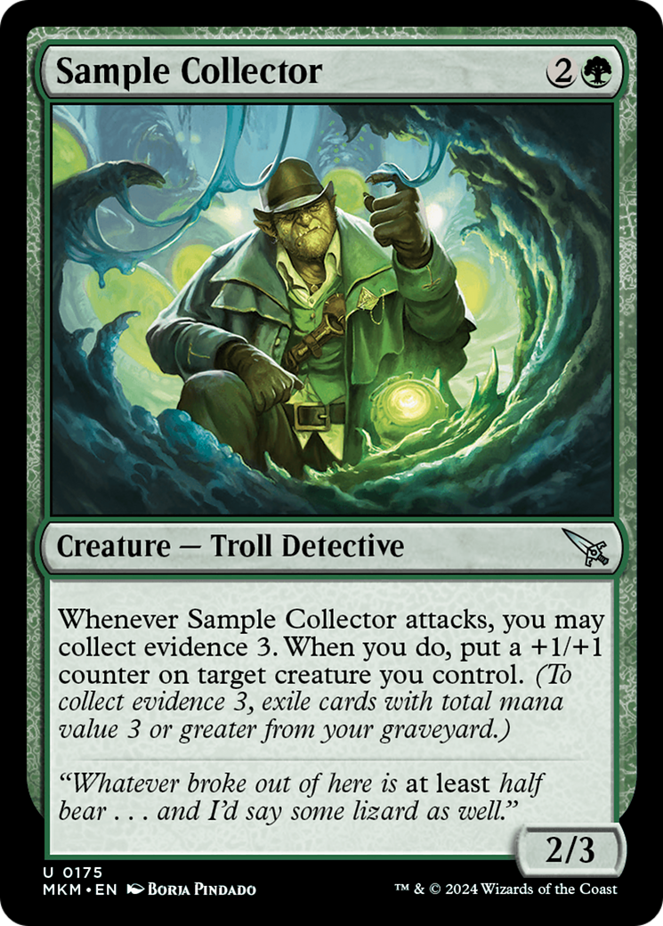 Magic: The Gathering - Sample Collector Foil - Murders at Karlov Manor
