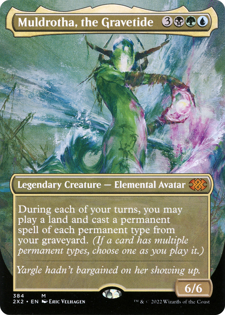 Magic: The Gathering - Muldrotha, the Gravetide Foil - Double Masters 2022