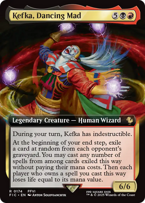Magic: The Gathering - Kefka, Dancing Mad - Final Fantasy Commander