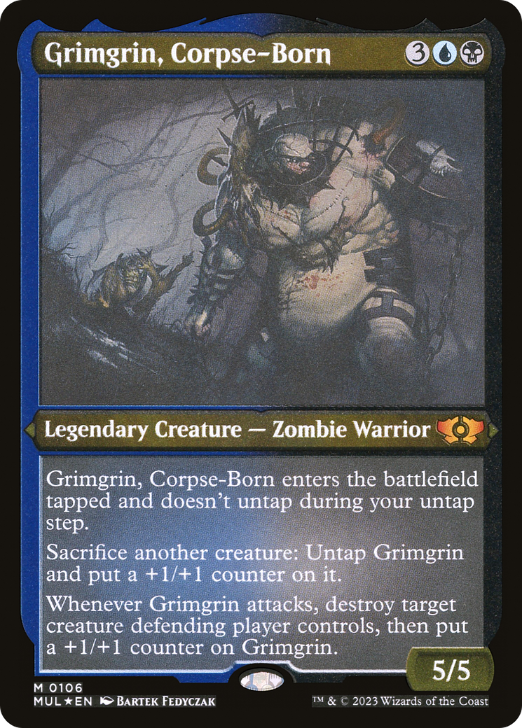 Magic: The Gathering - Grimgrin, Corpse-Born Foil - Multiverse Legends