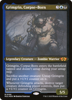 Magic: The Gathering - Grimgrin, Corpse-Born Foil - Multiverse Legends