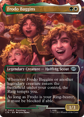 Magic: The Gathering - Frodo Baggins Foil - The Lord of the Rings: Tales of Middle-earth