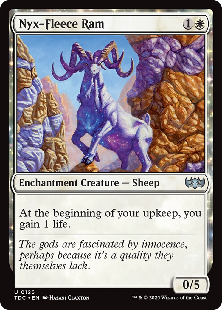Magic: The Gathering - Nyx-Fleece Ram - Tarkir: Dragonstorm Commander