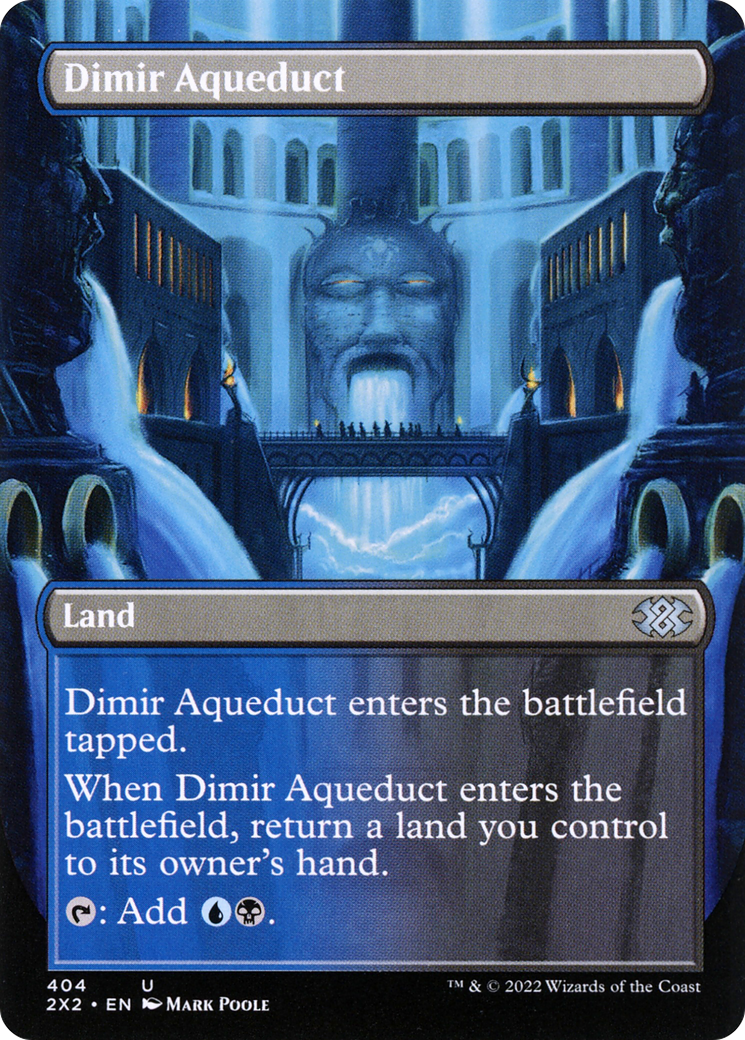 Magic: The Gathering - Dimir Aqueduct - Double Masters 2022