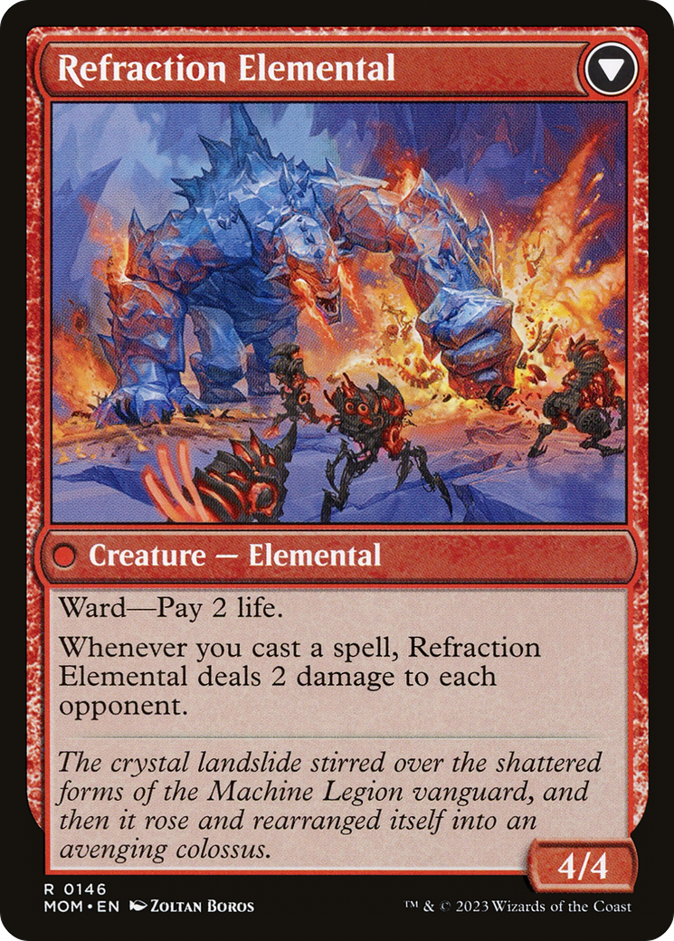 Magic: The Gathering - Invasion of Karsus // Refraction Elemental - March of the Machine