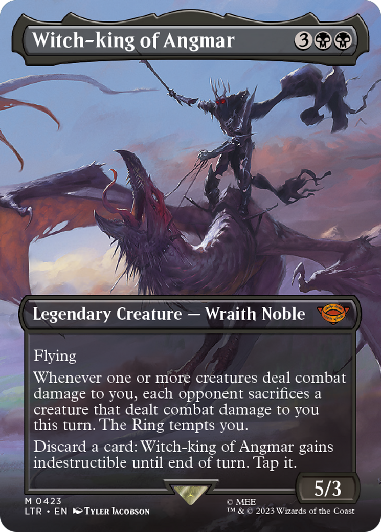 Magic: The Gathering - Witch-king of Angmar Foil - The Lord of the Rings: Tales of Middle-earth